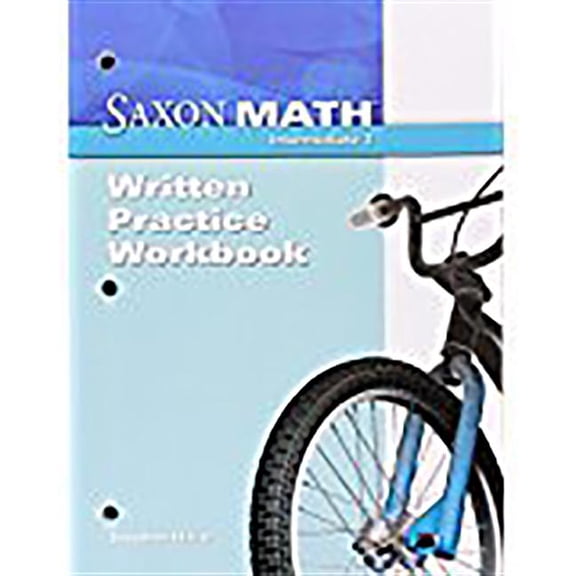 Saxon Math Intermediate 3: Written Practice Workbook: 1st Edition (Paperback)