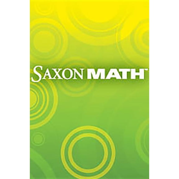Saxon Math Intermediate 4: Saxon Math Intermediate 4: Technology Pack (Hardcover)