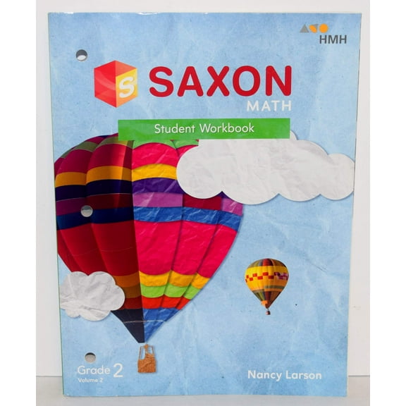 Saxon Math Consumable Student Workbook Grade 2 Volume 2, c. 2018