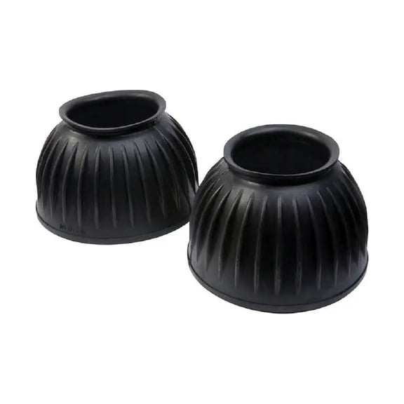 Saxon Pull-On Bell Boots Cob Black