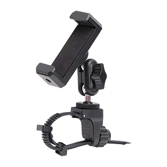 Saxophone Clarinet Trombone Phone Holder Angle Adjustable ABS Mount for Musicians Electric Wind Instrument