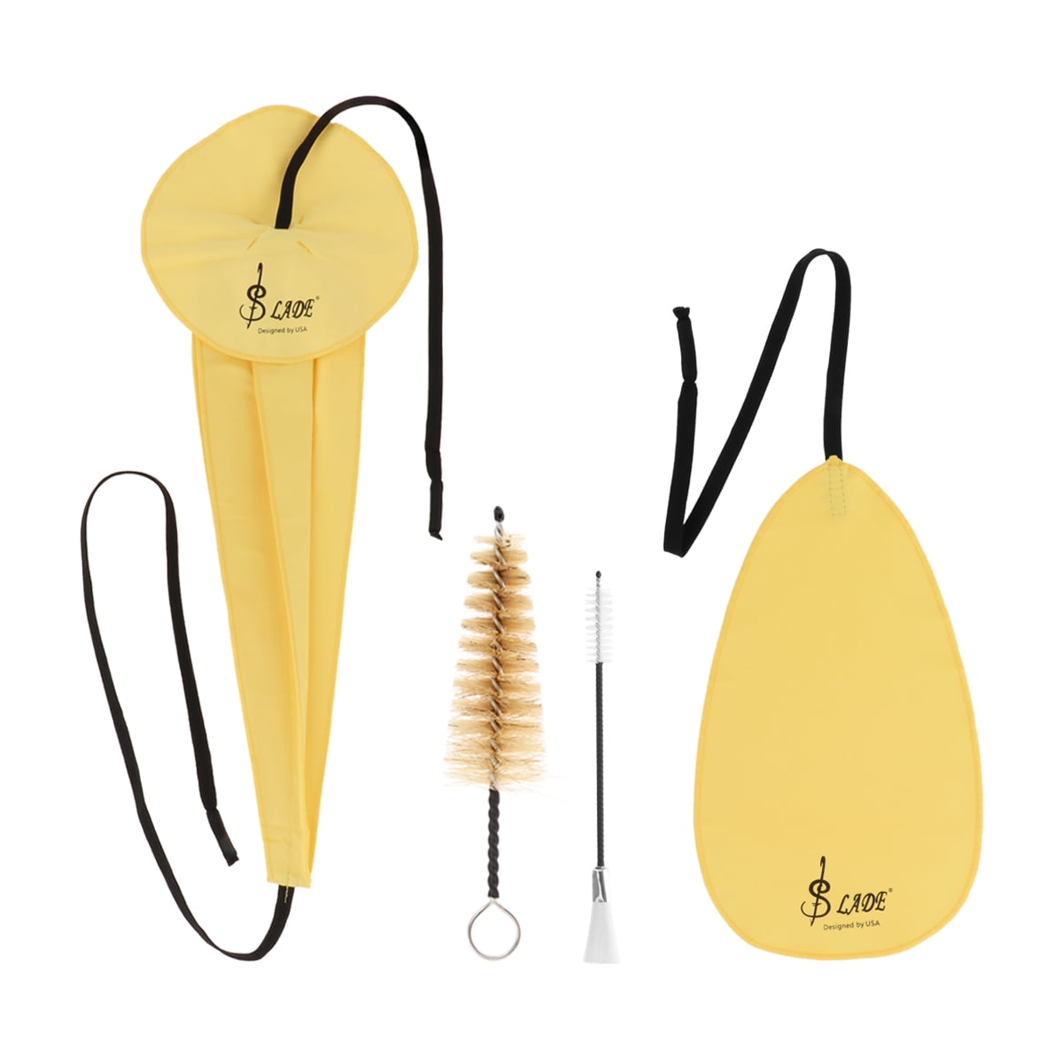 Saxophone Cleaning Cloth, Alto Saxophone Cleaning Kit with Saxophone Cleaning Cloth, Sax Neck