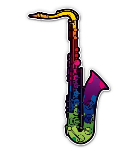 Saxophone Colorful - 3