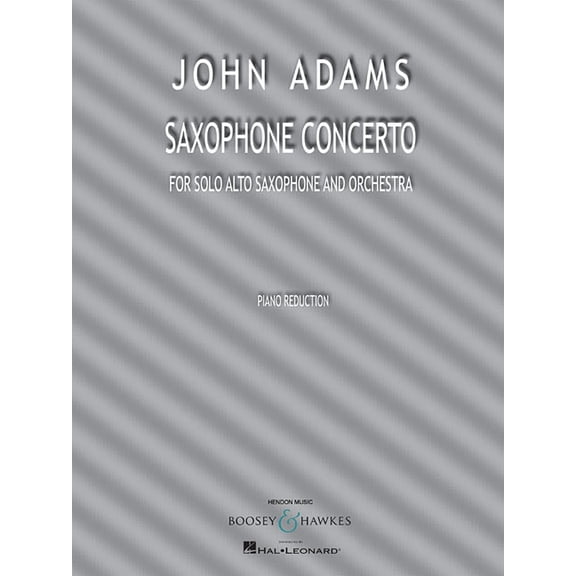 Saxophone Concerto: For Solo Alto Saxophone and Piano Reduction, (Paperback)