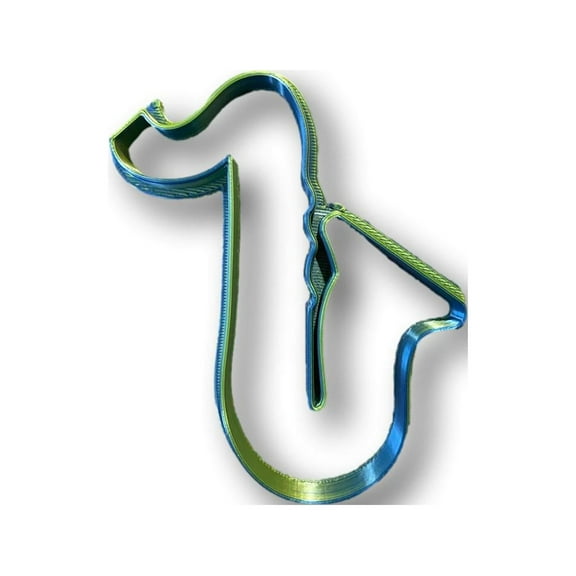 Saxophone Cookie Cutter- Fast Shipping - Sharp Edges - Exceptional Quality