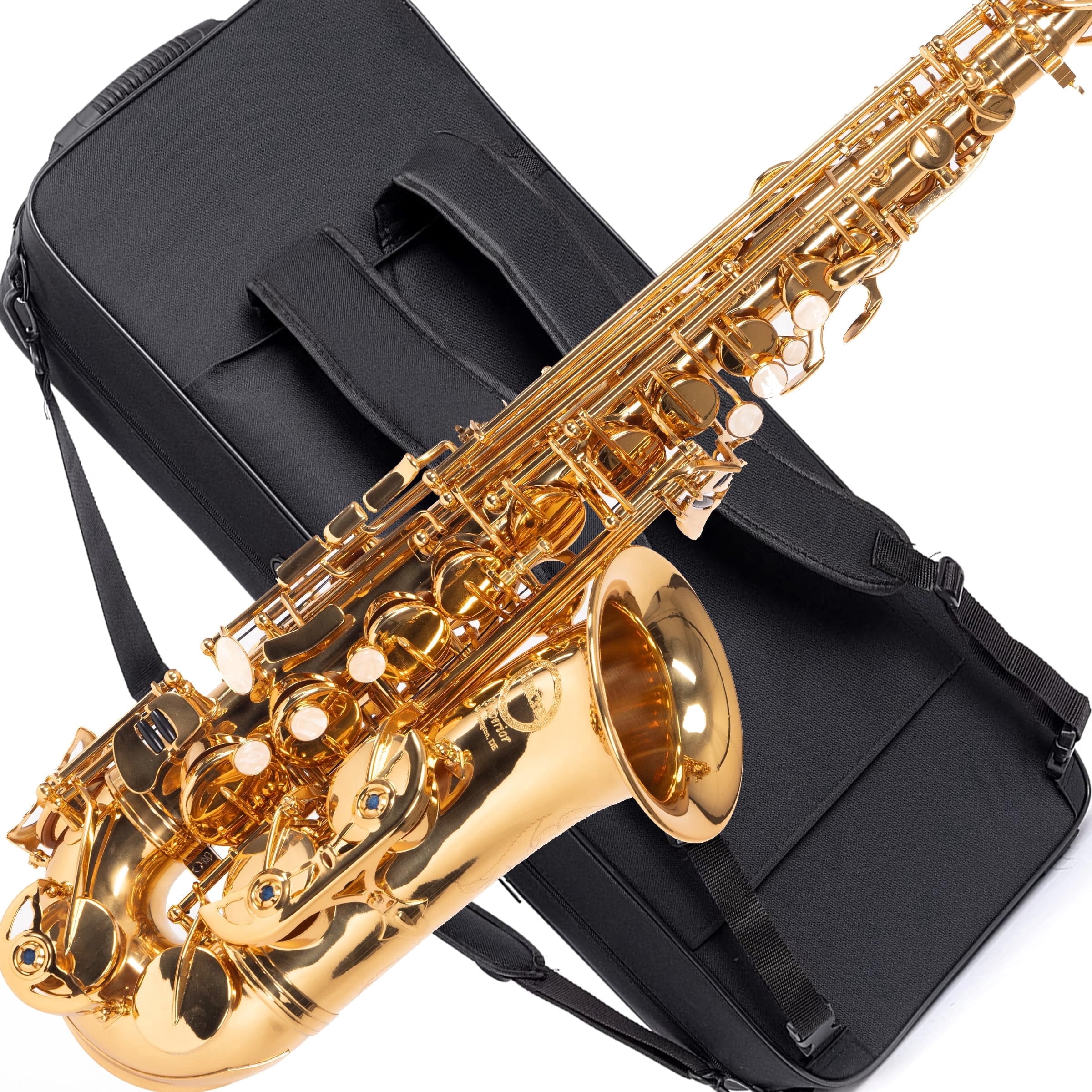 Saxophone Herche Superior Alto Saxophone X3 | High F# Key | Educator Approved & Service Plan