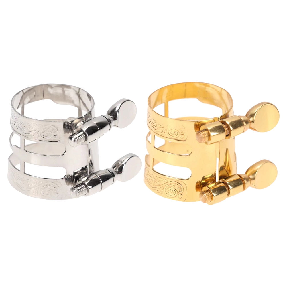 Saxophone Ligature Sax Alto Clips Ligature Mouthpiece E Instrument Tenor Supplies Replacement
