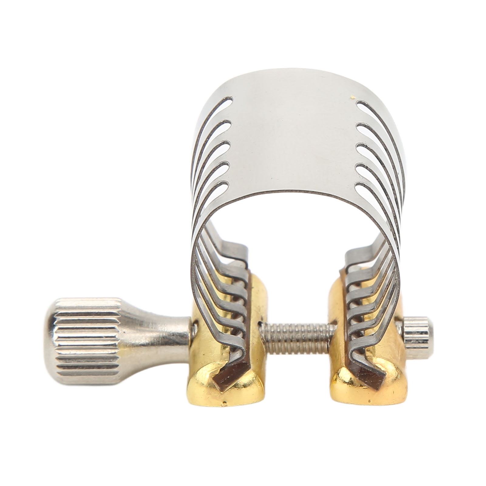Saxophone Mouthpiece Clip Stainless Steel Screw Adjustment Sax Ligature