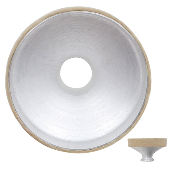 FELTECHELECTR Soprano Saxophone Mute in Khaki for Volume Control and Quiet Practice Sessions
