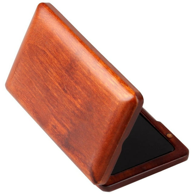 Qiysamall Saxophone Reed Storage Box Small Oboe Reed Container Wooden
