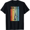 thumbnail image 1 of Saxophone Tenor Sax Retro T-Shirt mens t shirt，black，women，funny，misfits，men，journey, 1 of 4