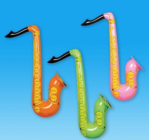 Saxophones Inflatable (Dozen)
