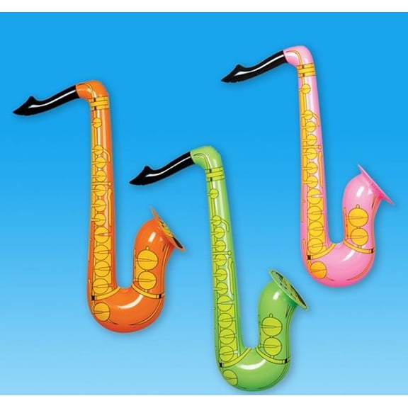 Saxophones Inflatable (Dozen)