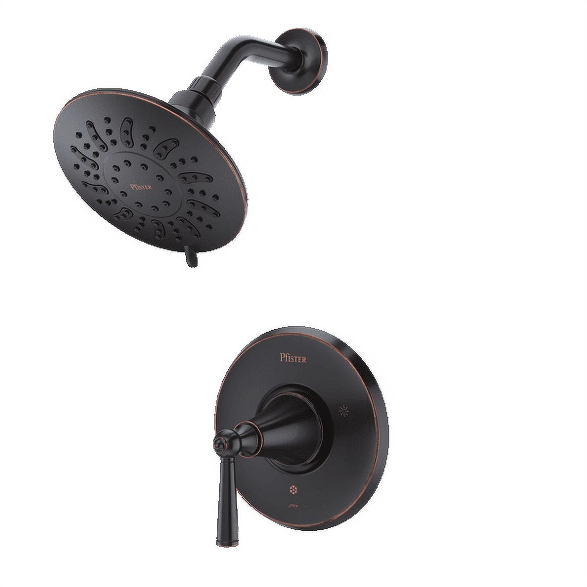 Saxton 1-Handle Shower Only Trim in Tuscan Bronze