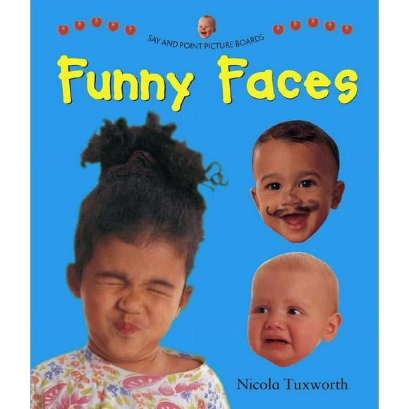 Say And Point Picture Boards : Funny Faces (Board book)