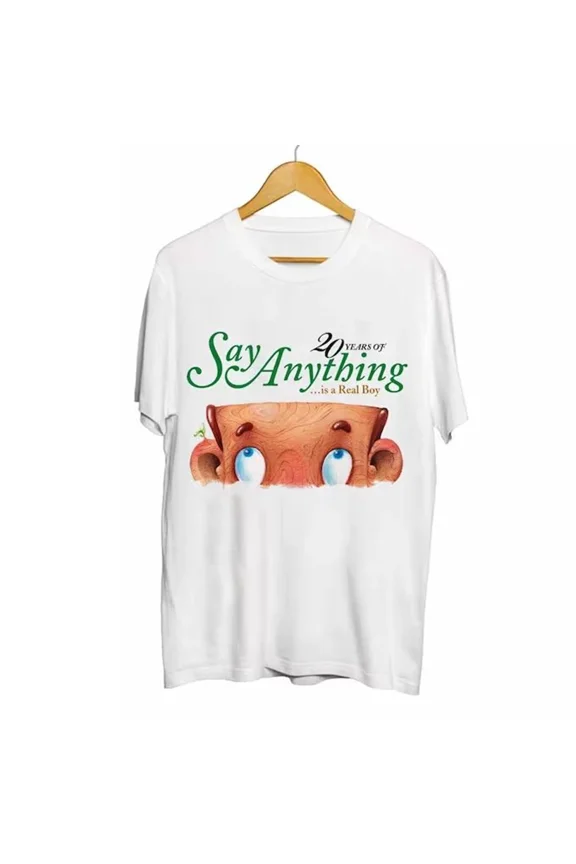 Say Anything Band 2024 Tour Is a Rea Boy 20th Anniversary T-Shirt All Size QX922
