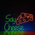thumbnail image 1 of Say Cheese Neon Signs, Long-lasting Wall Lights Decor, 1 of 4