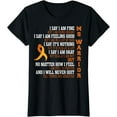 thumbnail image 1 of Say I Am Fine But Going Insane Multiple Sclerosis T shirt, 1 of 3