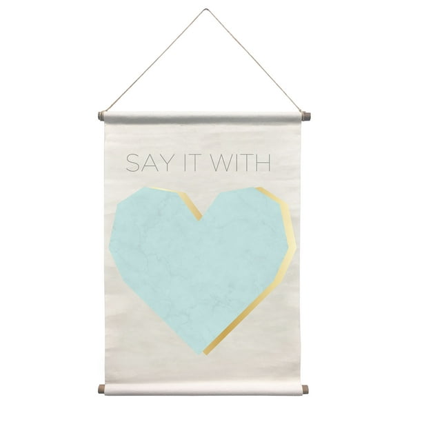 Say It Wall Tapestry