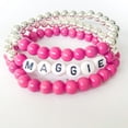thumbnail image 1 of Say My Name Stack of 3 Bracelets, 1 of 4