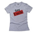 thumbnail image 1 of Say Uncle - Funny Sign Saying Women's Cotton Grey T-Shirt, 1 of 2