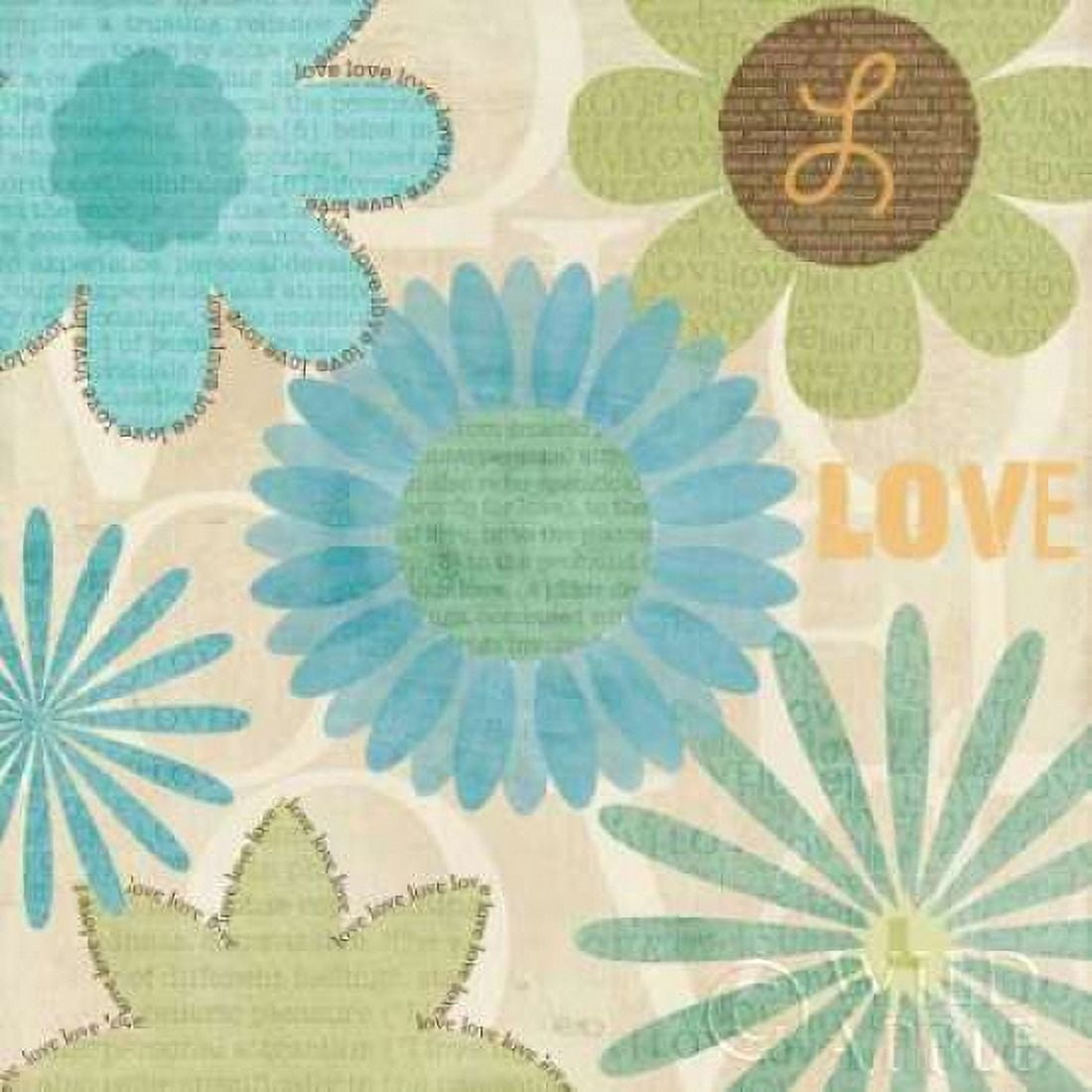 Say it with Flowers II Canvas Art - Veronique Charron (24 x 24)