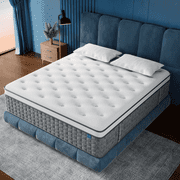 SayTale 14" King Medium Hybrid Mattress in a box, Individual Pocket Springs for Motion Isolation, CertiPUR-US & OEKO-TEX Certified