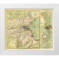 thumbnail image 1 of Sayer 13x12 White Modern Wood Framed Museum Art Print Titled - New England Seat of Revolutionary War - 1775, 1 of 4