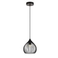 thumbnail image 1 of Sayer Collection Pendant D7.9 H8.9 Lt:1 Black Finish, 1 of 3