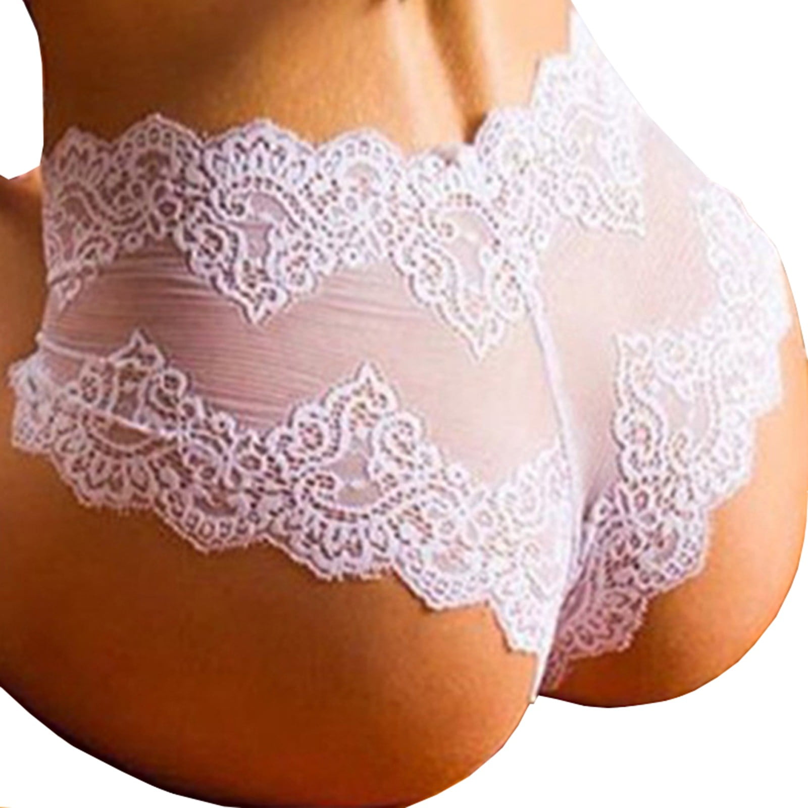 Sayhi For Women Out Hollow Lace Panty Crochet Underwear Panties