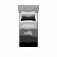 thumbnail image 1 of Saying Bedding Set with Sheet & Covers, Shades of Grey Pattern Brush Stroke Horizontal Stripes with Words Print, Printed Bedroom Decor 2 Shams, 4 Sizes, Charcoal Grey and Black, by Ambesonne, 1 of 3