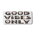 thumbnail image 1 of Saying Computer Mouse Pad, Typography with Geometric Minimal Ornaments, Rectangle Non-Slip Rubber Mousepad X-Large, 35" x 15" Gaming Size, Taupe Dark Coral, by Ambesonne, 1 of 2