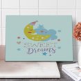 thumbnail image 1 of Saying Cutting Board, Colorful Illustration with Hand Lettering Words with Stars and Crescent Moon, Decorative Tempered Glass Cutting and Serving Board, Large Size, Multicolor, by Ambesonne, 1 of 1
