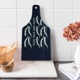 thumbnail image 1 of Saying Cutting Board, Find Your Own Wave Message with Sea Swirls Hipster Surf Typographic Design, Decorative Tempered Glass Cutting and Serving Board, in 3 Sizes, by Ambesonne, 1 of 2