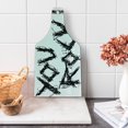 thumbnail image 1 of Saying Cutting Board, Phrase Positive Life Day You Rock Slogan Teen Print, Decorative Tempered Glass Cutting and Serving Board, Wine Bottle Shape, Black and White, by Ambesonne, 1 of 1