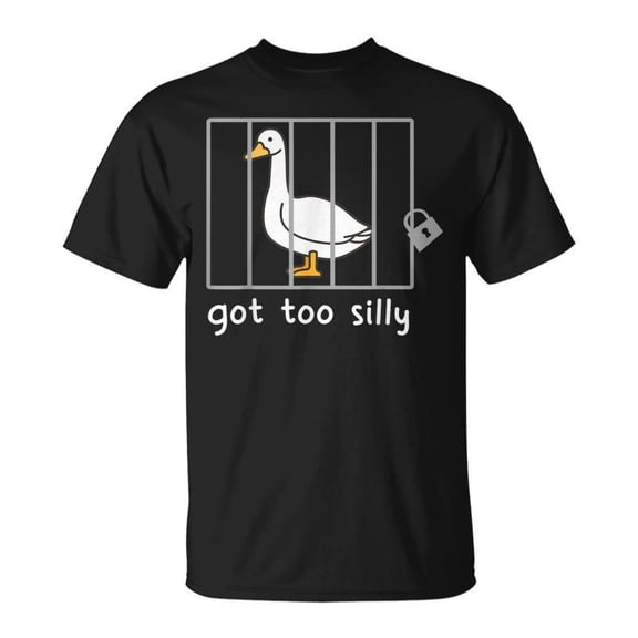 Saying Duck Go To Silly Goose In Jail TShirt