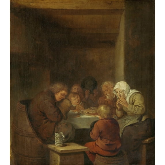 Saying Grace Poster Print