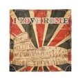 thumbnail image 1 of Saying Head Scarf, Italian Rome Lettering, Head Wrap, 3 Sizes, by Ambesonne, 1 of 2
