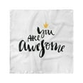 thumbnail image 1 of Saying Head Scarf, You Are and Crown, Head Wrap, 3 Sizes, by Ambesonne, 1 of 2