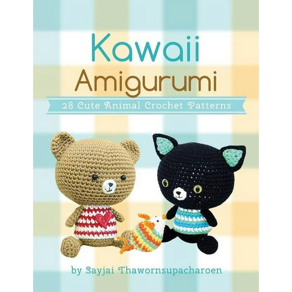 Sayjai's Amigurumi Crochet Patterns Kawaii Amigurumi: 28 Cute Animal Crochet Patterns, Book 5, (Paperback)