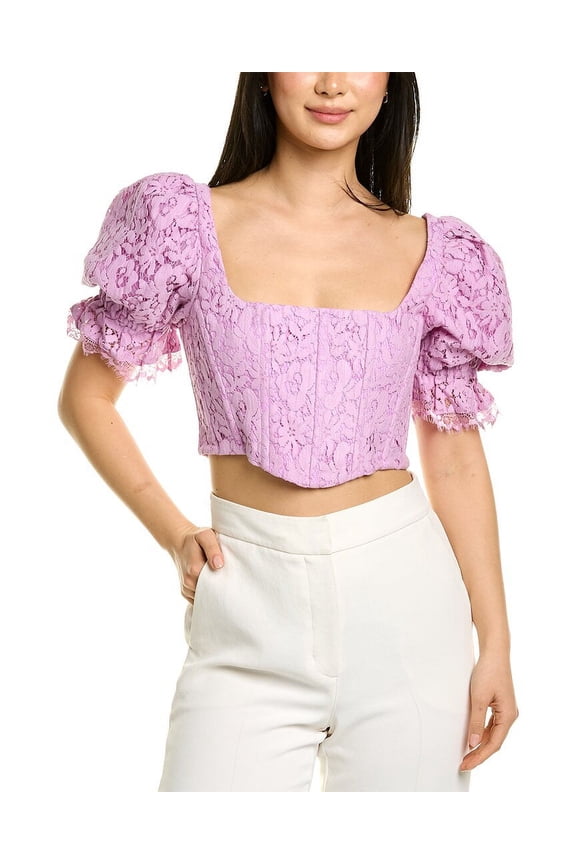 womens Xander Top, XS, Purple