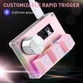 thumbnail image 1 of SayoDevice O3C Rapid Trigger Mini Keyboard Magnetic Switches Keyboard OSU Geometry Dash, 1 of 7