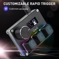 thumbnail image 1 of SayoDevice O3C Rapid Trigger Mini Keyboard Magnetic Switches Keyboard OSU Geometry Dash, 1 of 7