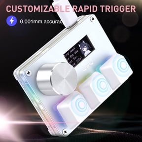 SayoDevice O3C Rapid Trigger Mini Keyboard Magnetic Switches Keyboard OSU Geometry Dash