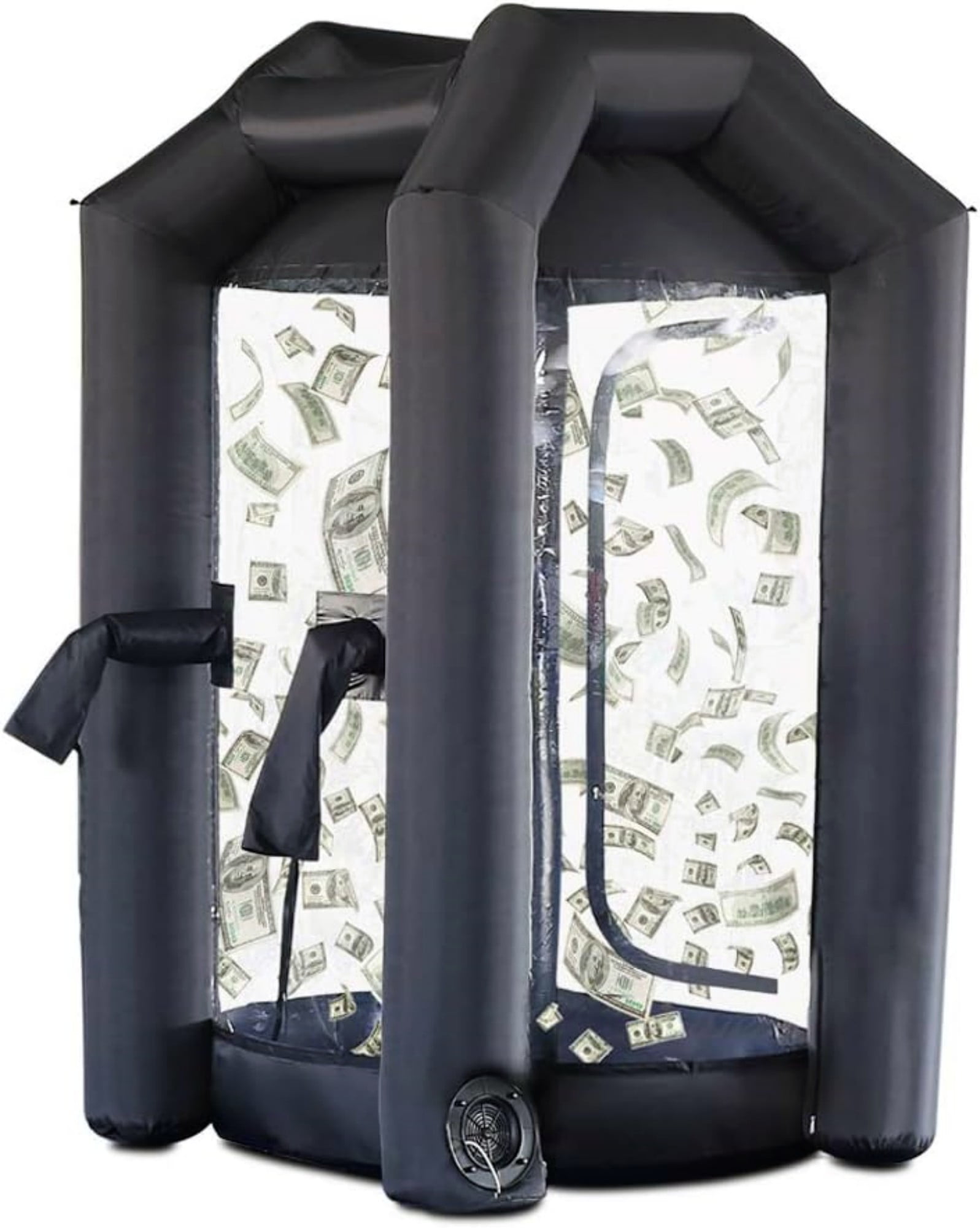 Sayok 4.9x8.2ft Inflatable Cash Cube Inflatable Money Machine Booth