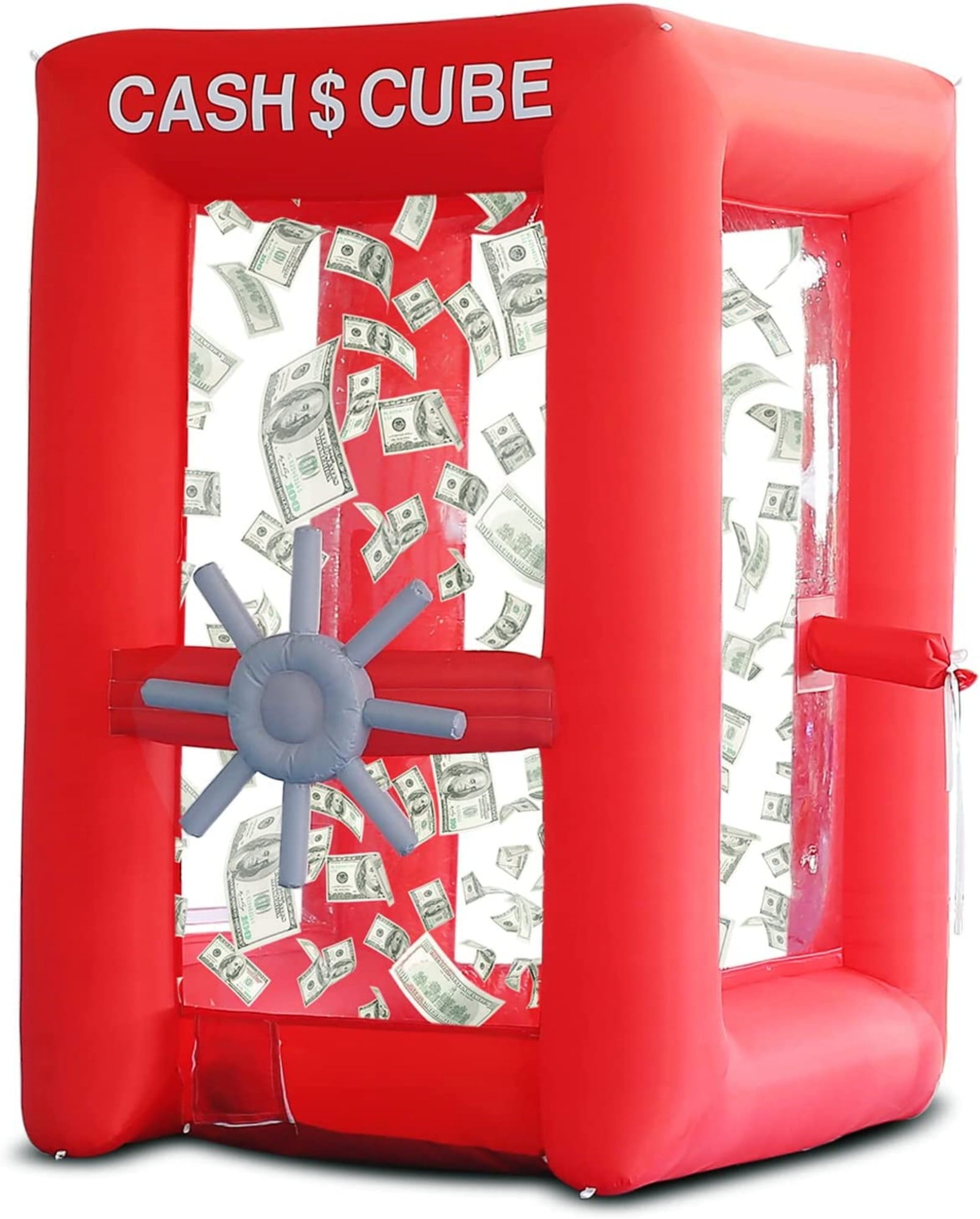 Sayok 5 9x8 2ft Inflatable Cash Cube Booth without Blower Red sayok-5-9x8-2ft-inflatable-cash-cube-booth-without-blower-red
