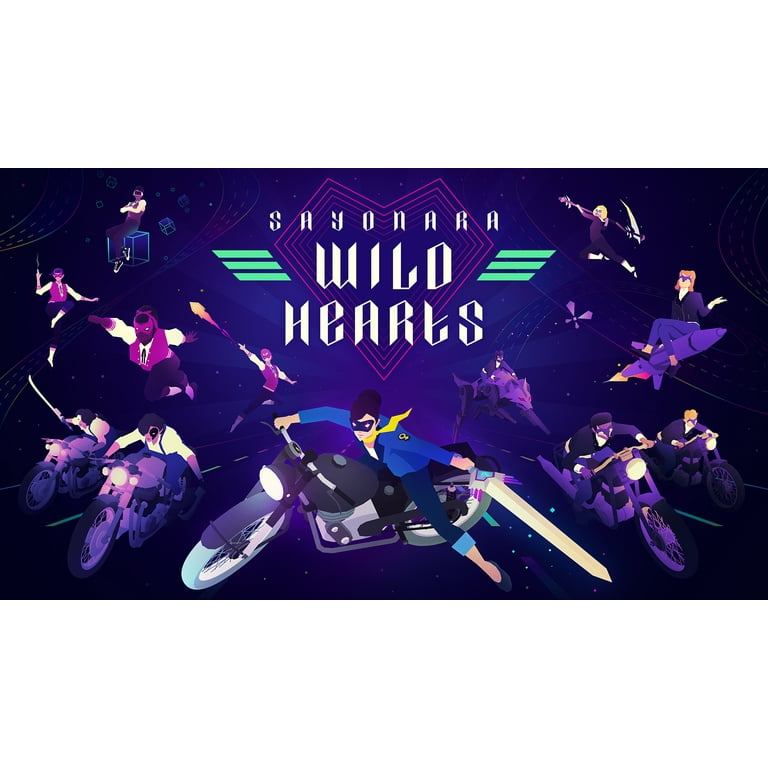 Sayonara wild cheap hearts switch