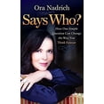 thumbnail image 1 of Pre-Owned Says Who? : How One Simple Question Can Change the Way You Think Forever 9781683502517, 1 of 1