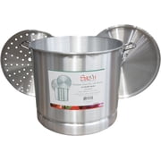 Sazon 64 QT Stock Pot with Steamer