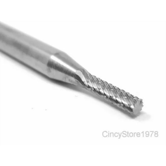 Sb11D Cylindrical Tungsten Carbide Burr Bur Cutting Tool Die Grinder Bit 1/4"